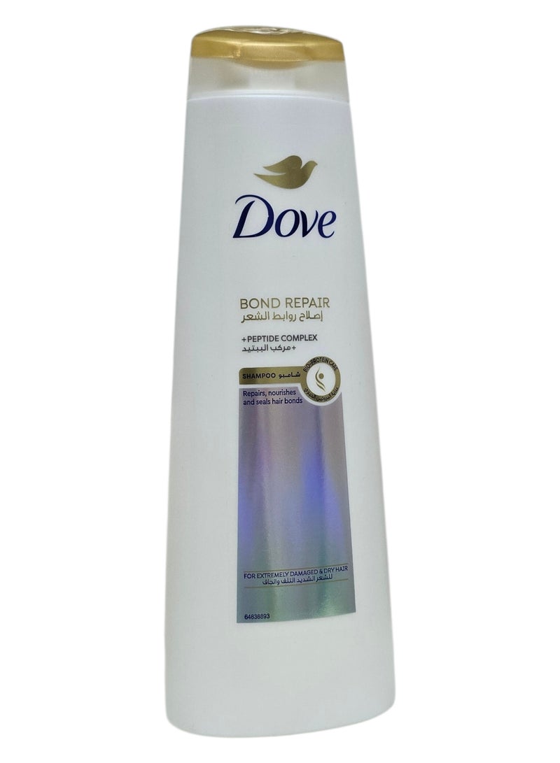 دوف شامبو لإصلاح روابط الشعر + مركب الببتيد 400 مل - Image 3